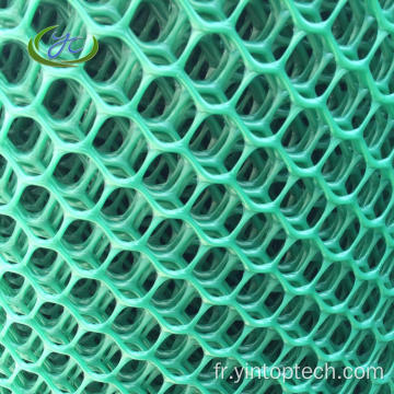 Mesh de stationnement en plastique vert en plastique